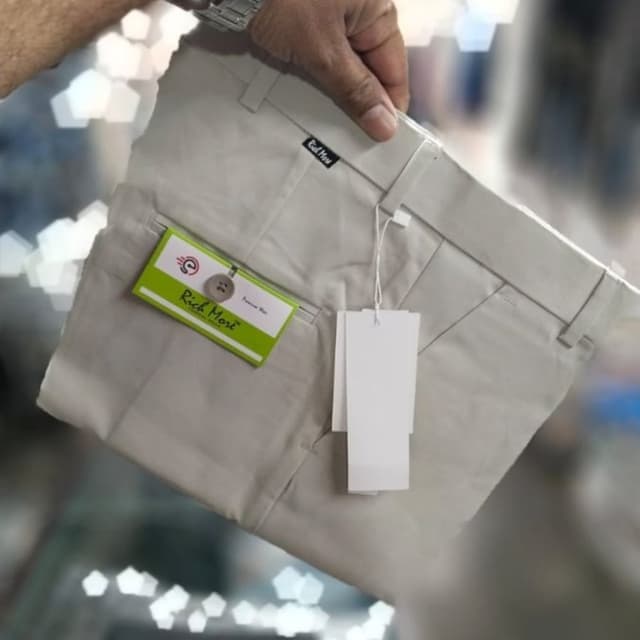 Beige Trousers