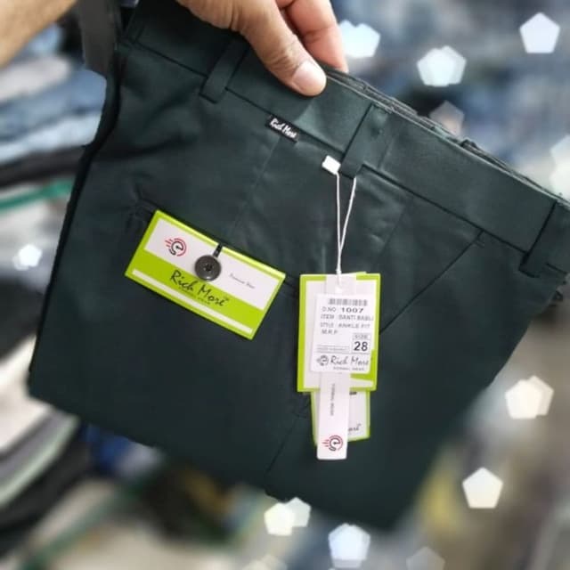 Dark Green Pants