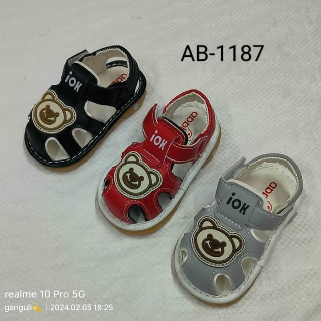 Black, Red, Gray, White, Brown Sandals