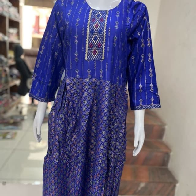 Navy Blue Salwar Suite