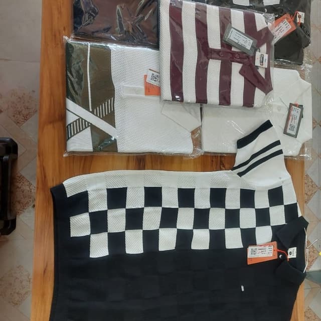 Black and White Shirt