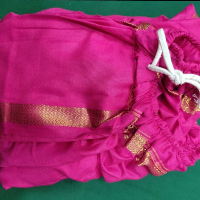 Magenta and Gold Pajama/Salwar