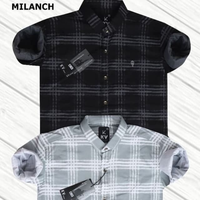 Black and Gray, White and Gray Shirt