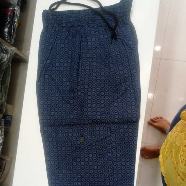 Print cotton  Capri side chain