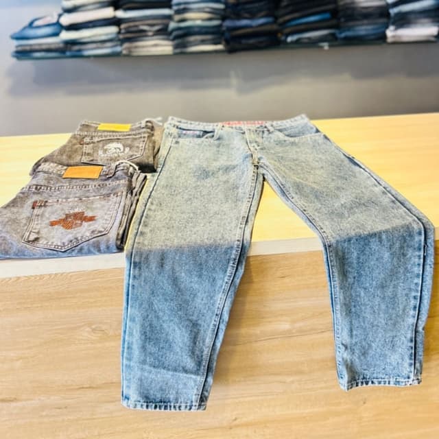 Blue, Gray Jeans