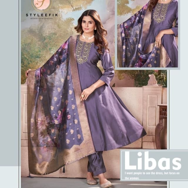 Light Purple Salwar Suite