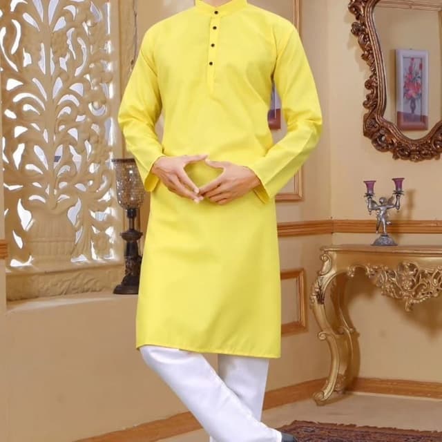 Yellow Kurta