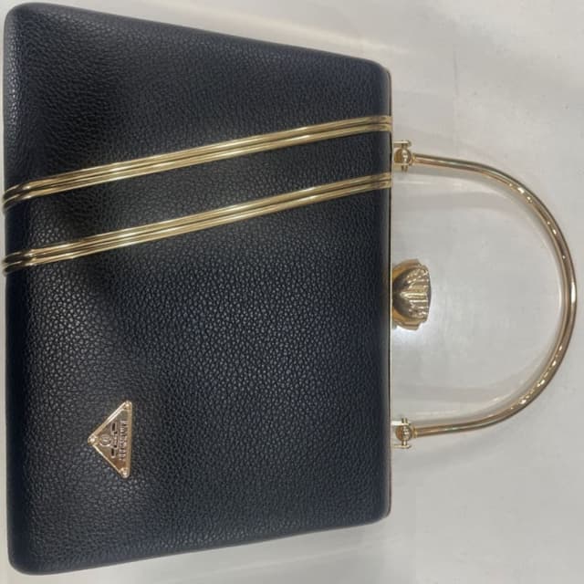 Black and Gold Handbag