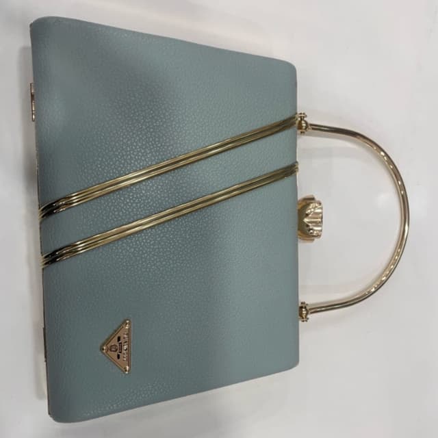 Blue and Gold Handbag