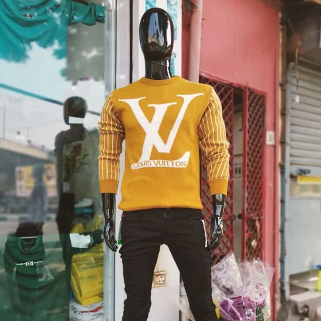 Yellow Dark Gray Tshirt