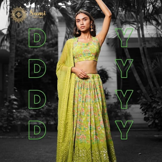 Light Green Lehenga