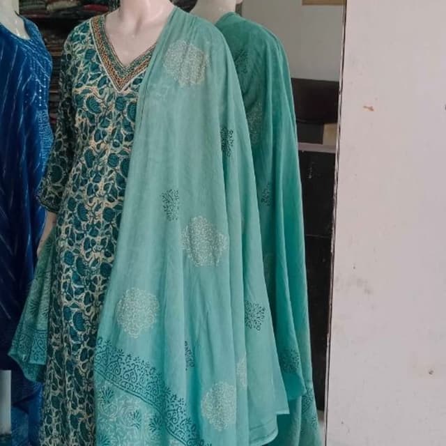 Navy Blue Salwar Suite