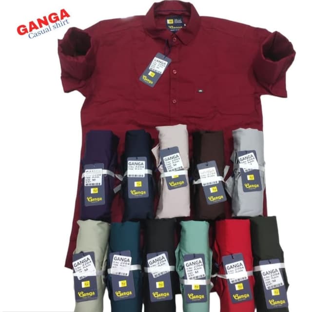Burgundy, and various other solid colors Shirt