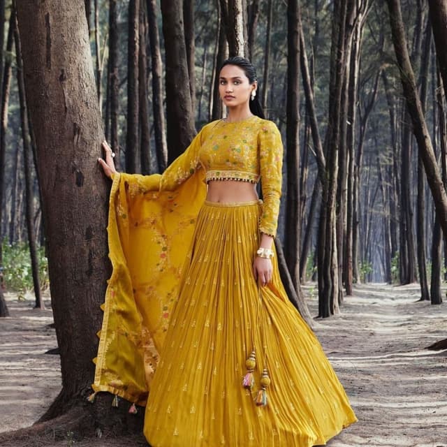 Yellow Lehenga