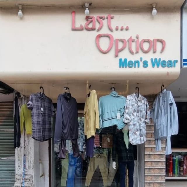 Last option men's wear 