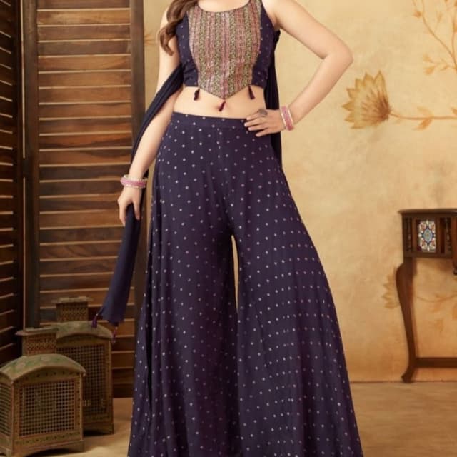 Black Lehenga