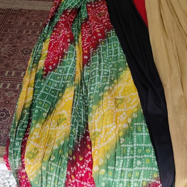 Red, Green, Yellow, White, Black, Beige Dupatta/Scarf