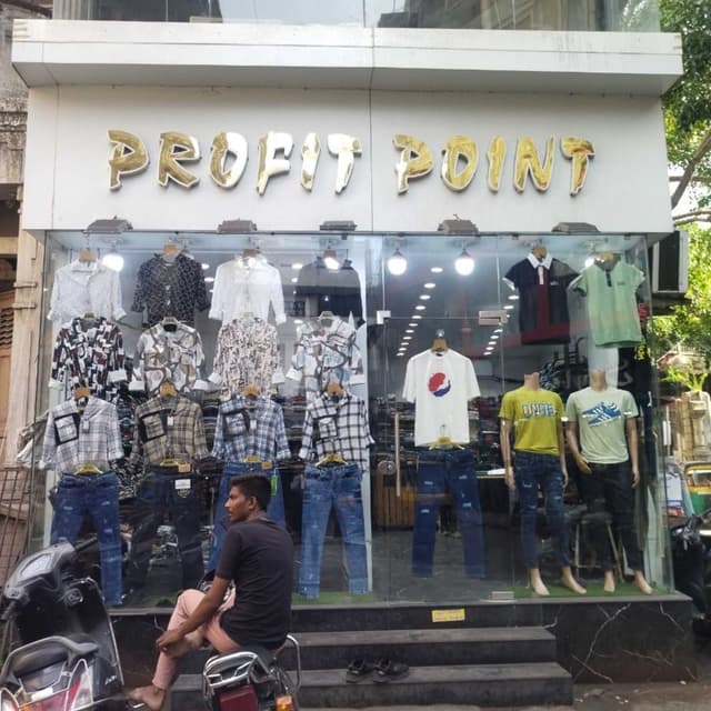 Profit point men's wear