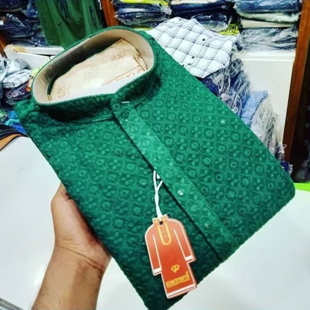 Emerald Green Kurta