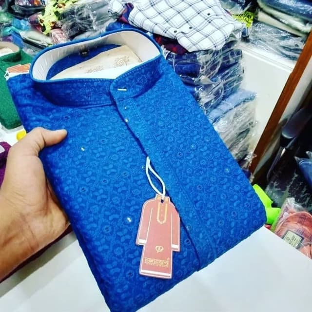 Blue Kurta