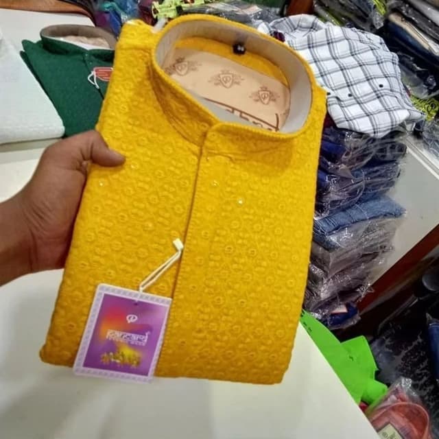 Yellow Kurta