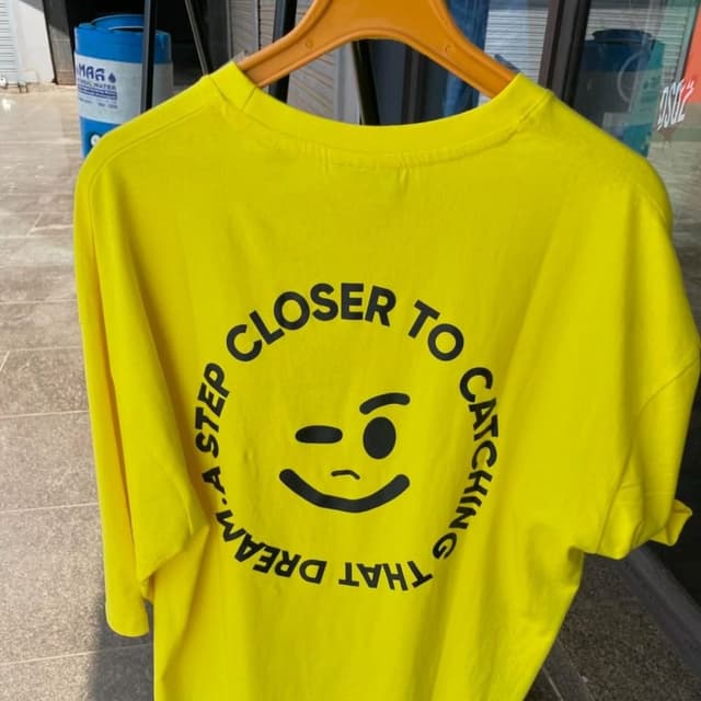 Yellow Dark Gray Tshirt