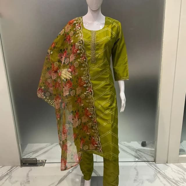 Light Green Salwar Suite