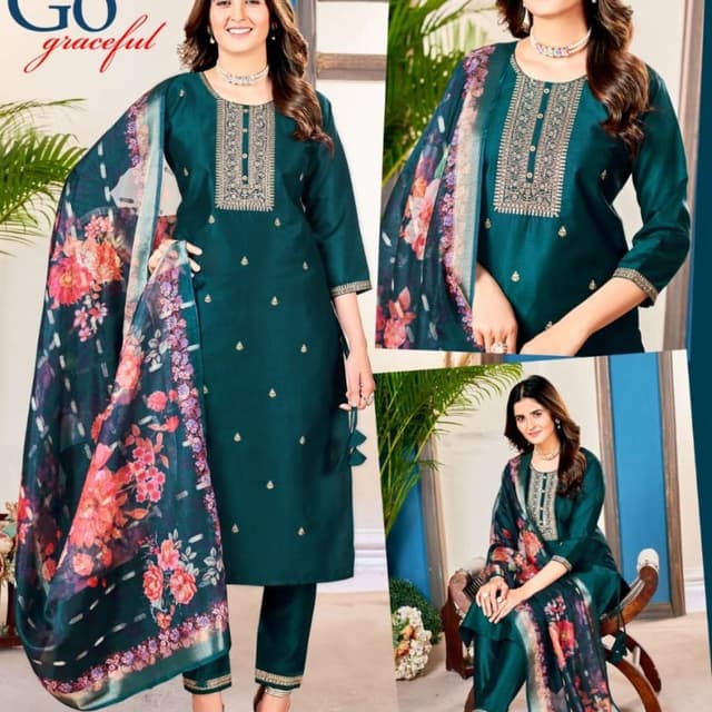 Light Green Salwar Suite