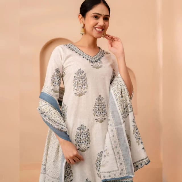 Light Green Salwar Suite