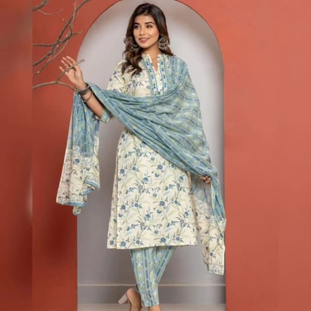 Light Green Salwar Suite