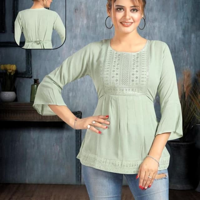 Light Green Top