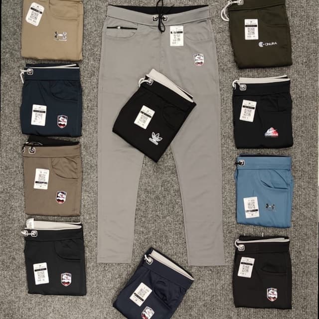 Various (Grey, Black, Navy Blue, Beige, Olive Green, Sky Blue) Track Pants