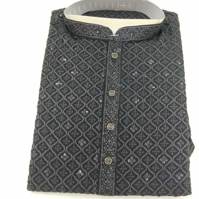Bkack Kurta