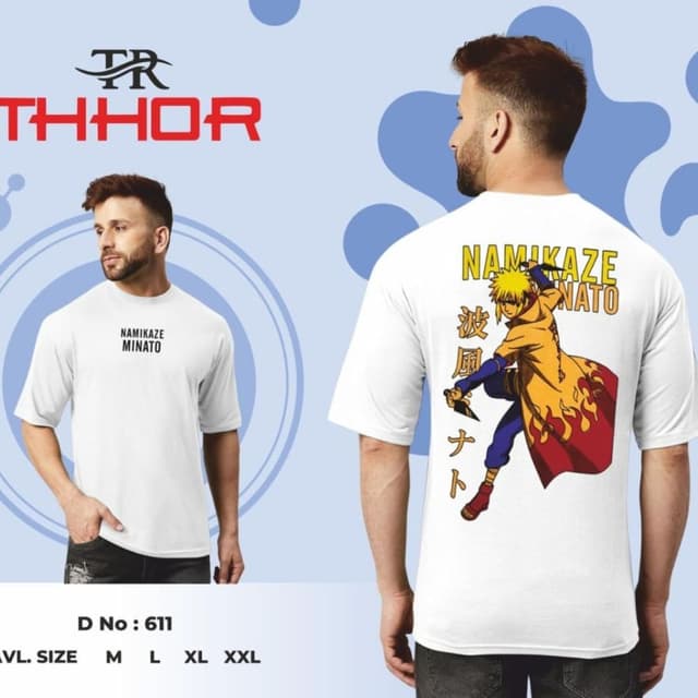 White, Yellow, Red, Blue T-shirt
