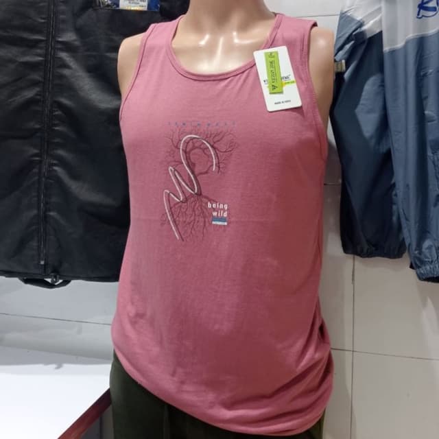 Rose pink Tank Top