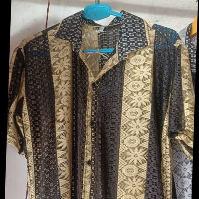 Black, Gold Shirt
