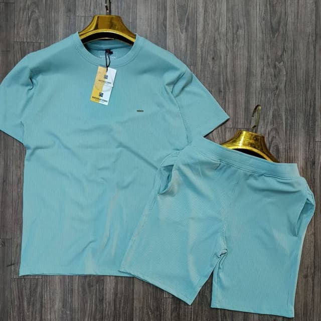 Light Blue Shorts set