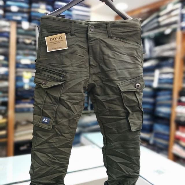 Olive Green Cargo Pants