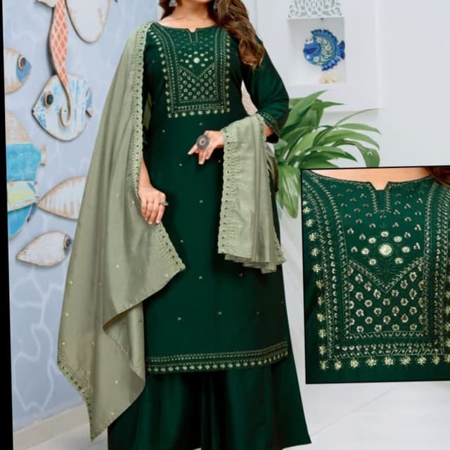 Light Green Salwar Suite