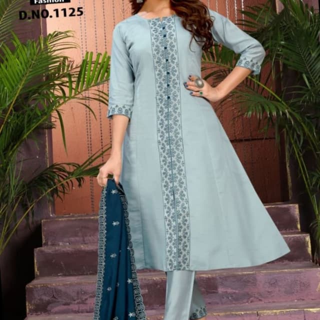 Light Green Salwar Suite