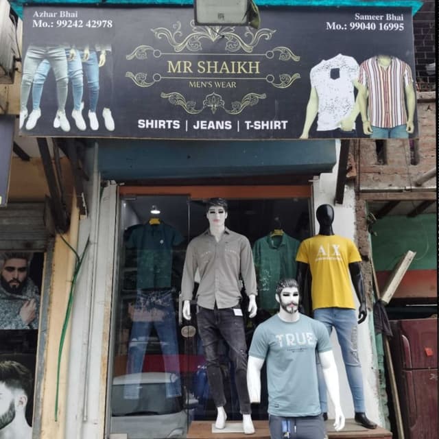 MR SHAIKH MEN'S WEAR 
