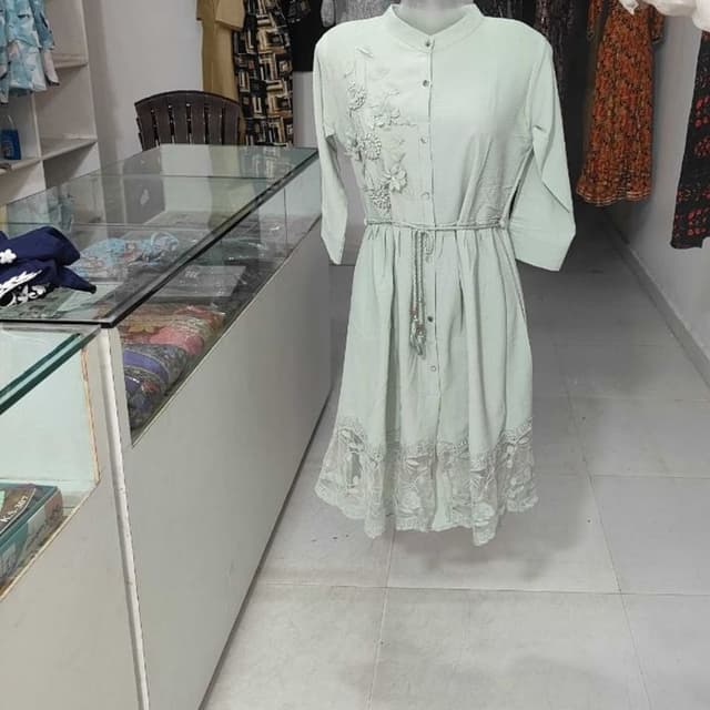 Light Green Dress