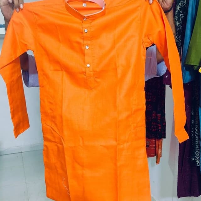 Orange Kurta