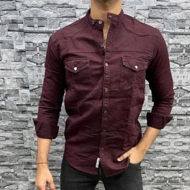 Maroon Shirt