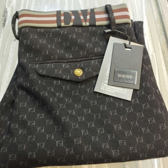 Black and Gray Trousers