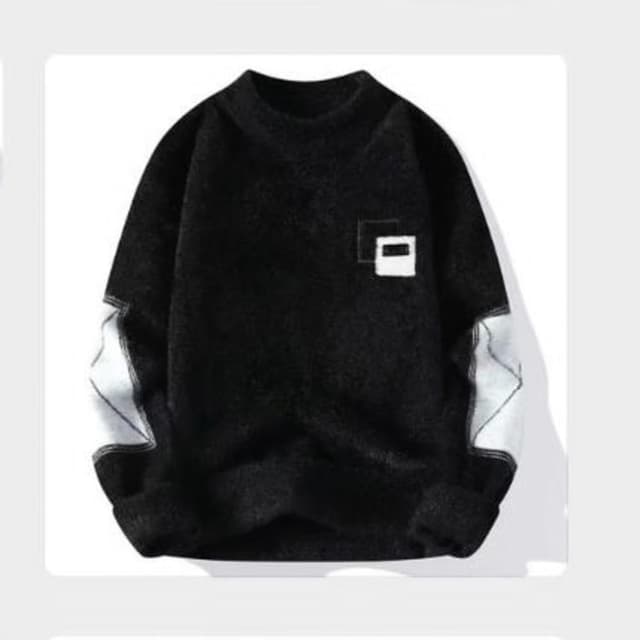 Black and White Sweater