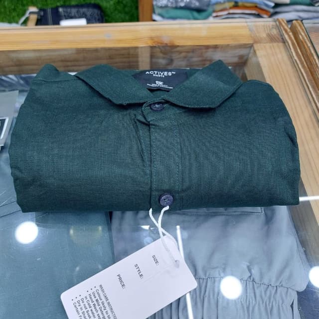 Dark Green Shirt
