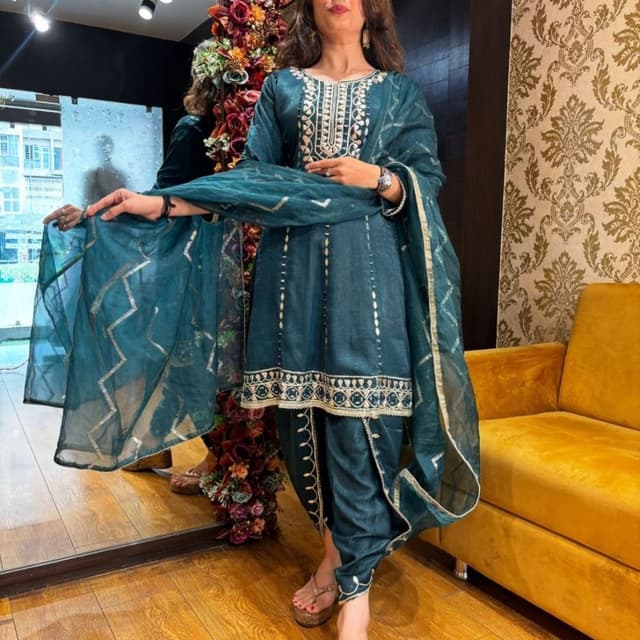 Light Green Salwar Suite