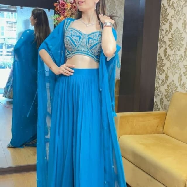 Light Green Lehenga