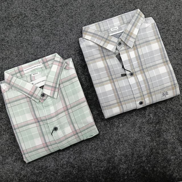 Settle Casual Checked Shirt for Men's 